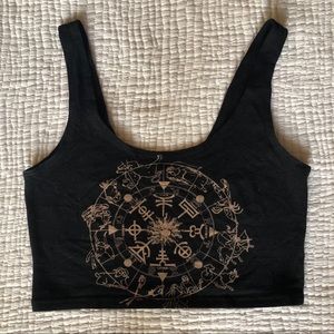 Zodiac crop top/bralette - small
